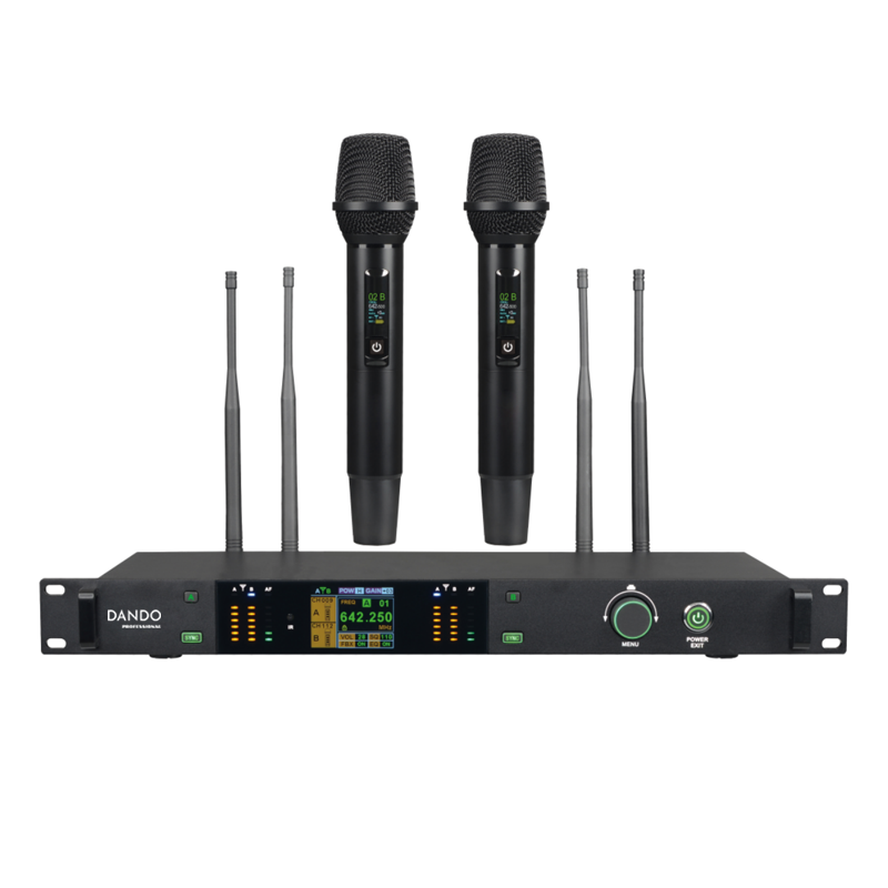 真分级一拖二手持无线麦克风ACT-HD700/S50