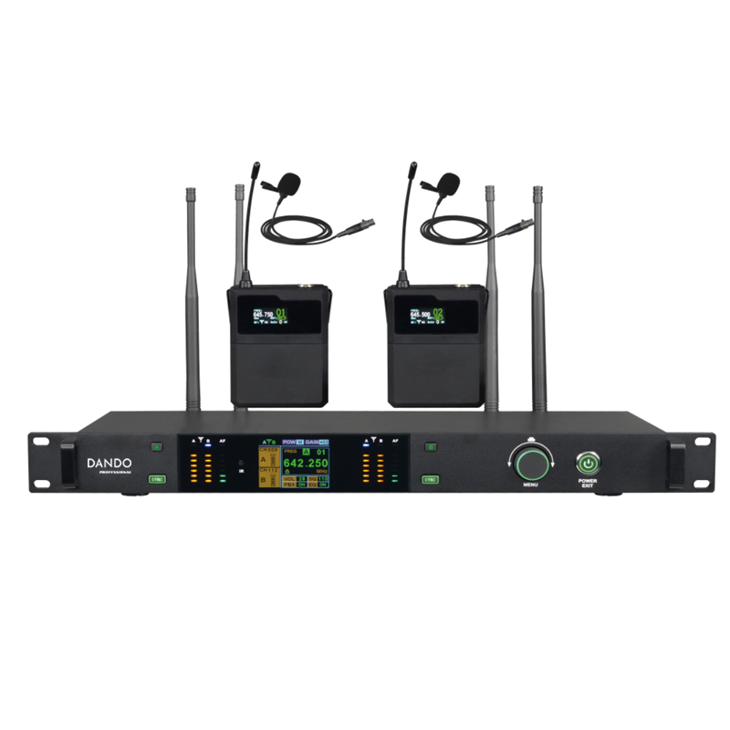 真分级一拖二头戴无线麦克风ACT-HD700/T50