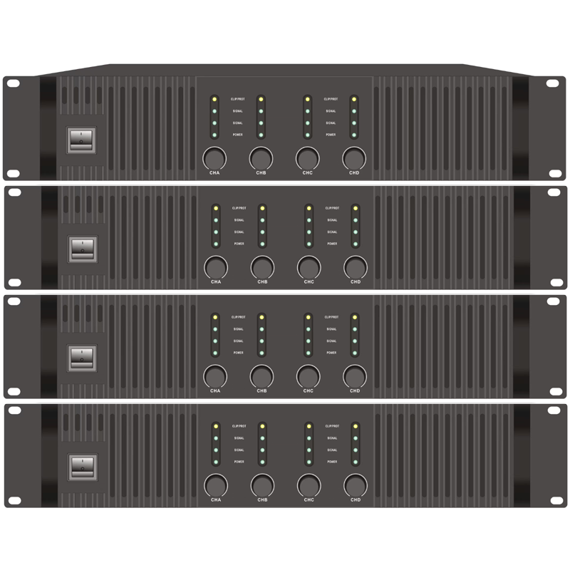 HV系列四通道专业功放